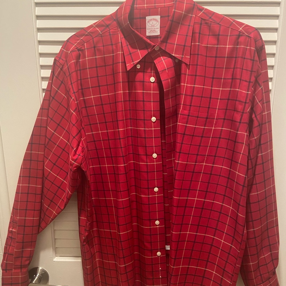 Brooks brothers dress shirt size Large
